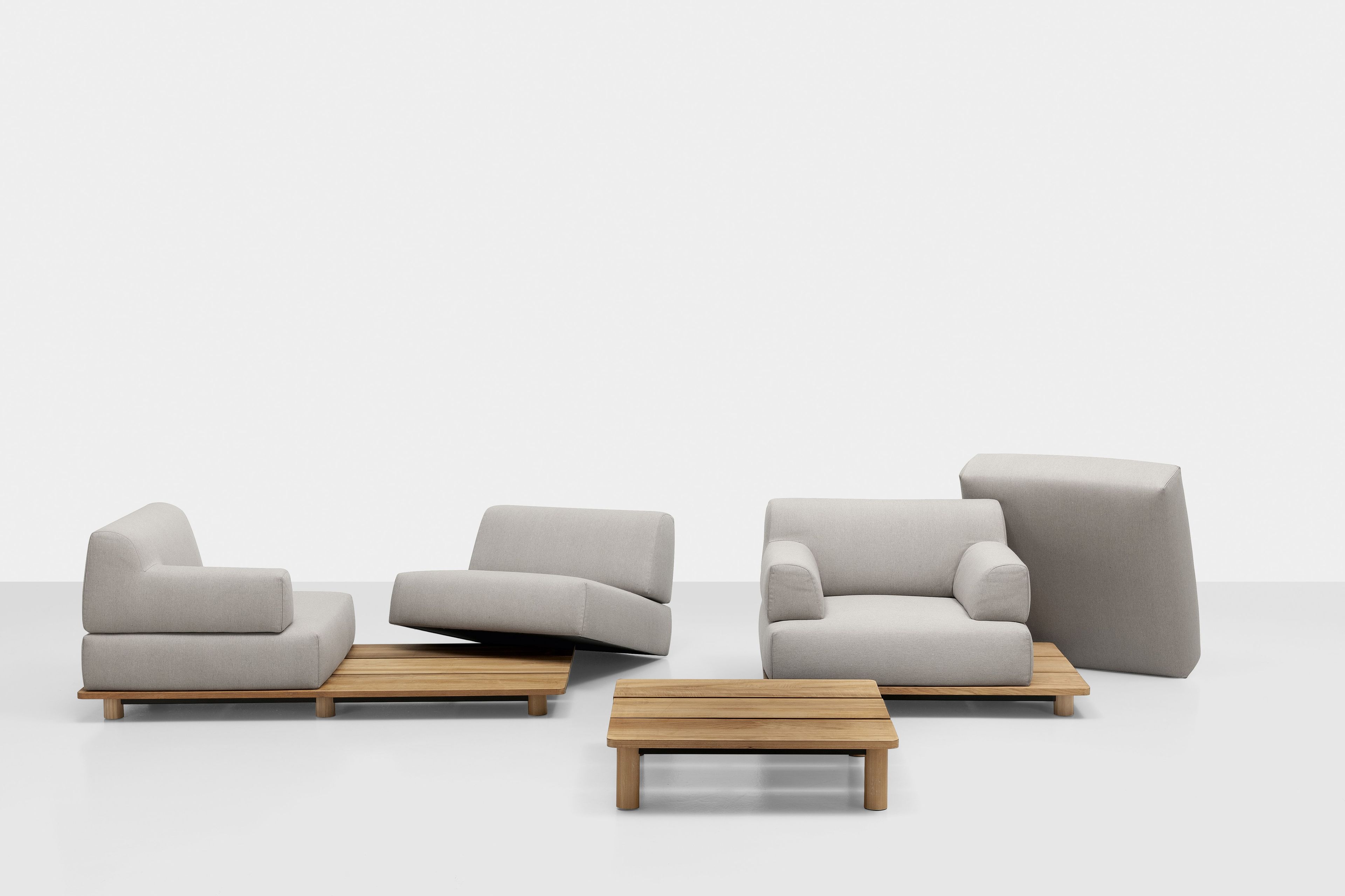 Тканевое садовое кресло Kristalia сцена ARCH-00004310