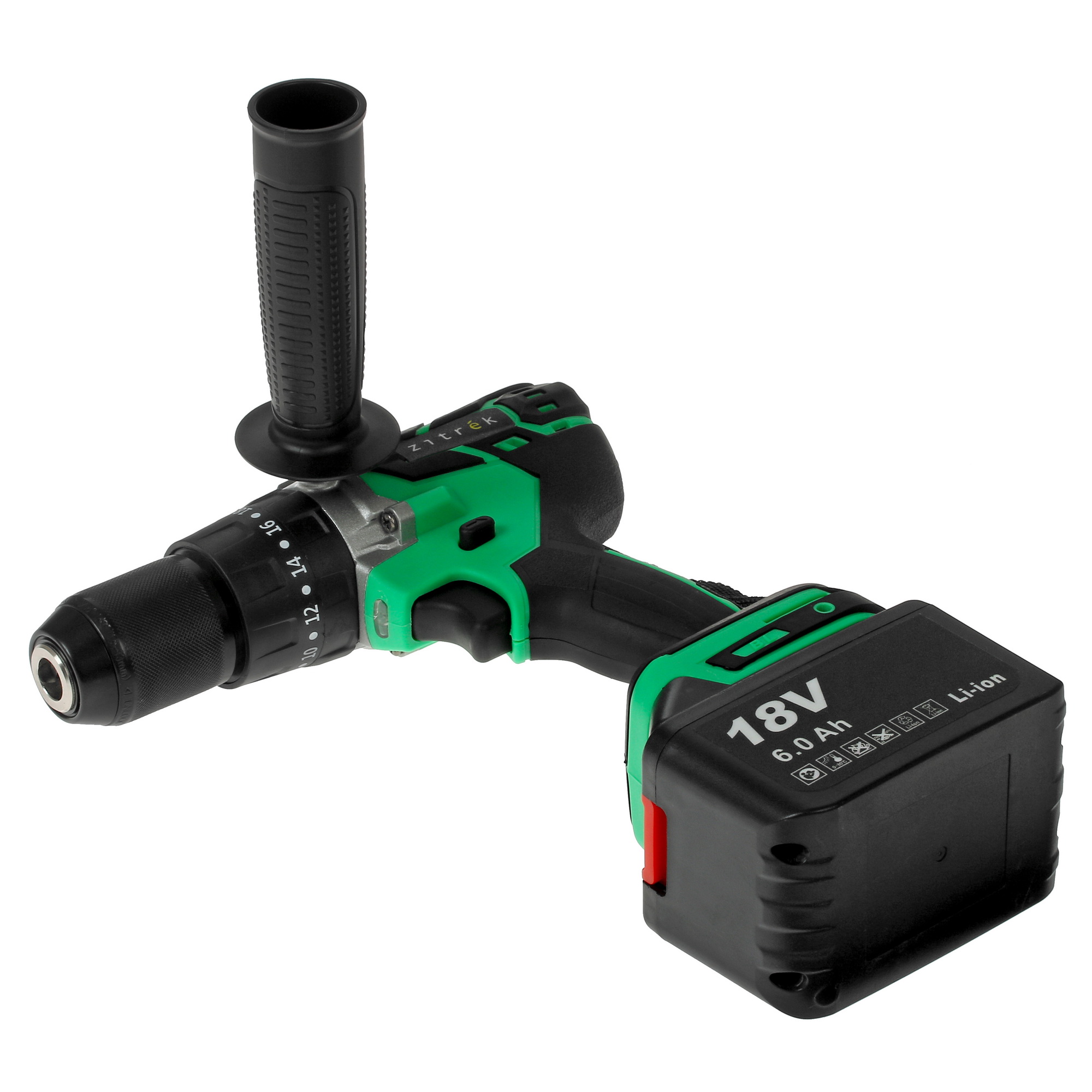 Дрель-шуруповерт Zitrek Green Impact 18V 063-4046 9906908 STDN-0054231 - Вид №3