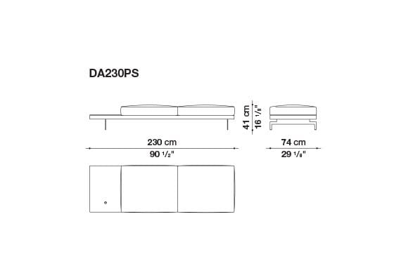 3-местный тканевый диван B&B Italia док ARCH-00033457 - Вид №117