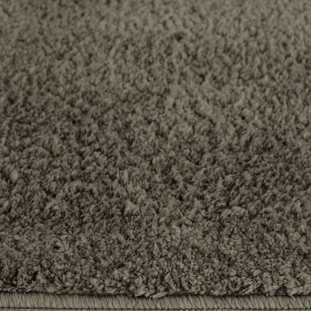 Ковер полиэстер Мирра Шагги 60x90 см цвет коричневый CTIM STLM-2049433 - Вид №3