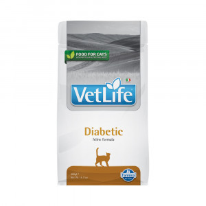 ПР0050256 Корм для кошек Vet Life Natural Diet при диабете сух. 400г Farmina
