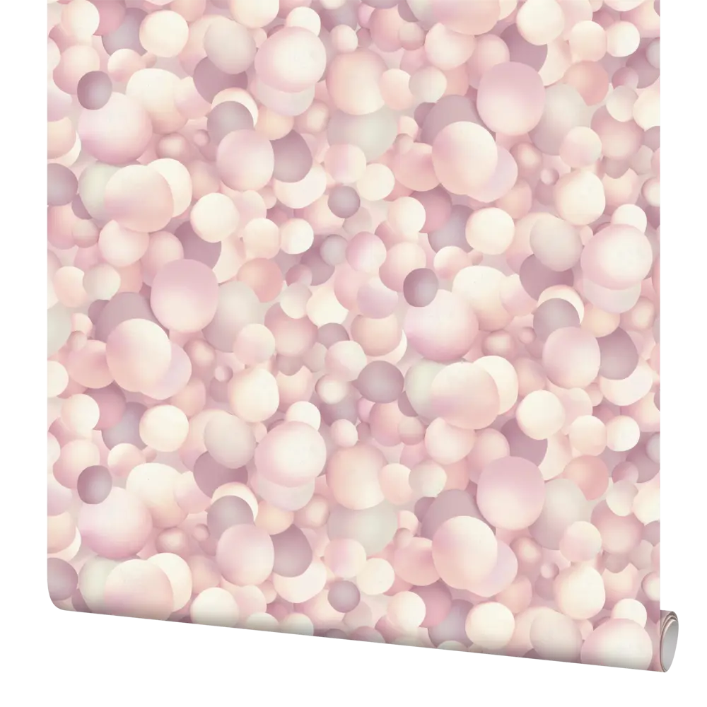 Обои флизелиновые Home Color Bubbles розово-бежевые 1.06 м HC71650-54 STLM-2205957
