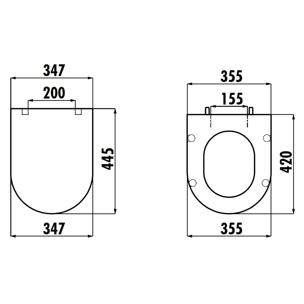 Комплект инсталляция с унитазом Creavit Terra TP325-11CB00E-0000, с микролифтом, клавиша цвет хром STLM-2158332 - Вид №7