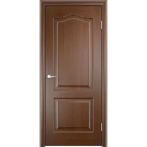 Дверь межкомнатная глухая Антик 70x200 см, ПВХ, цвет дуб коньяк