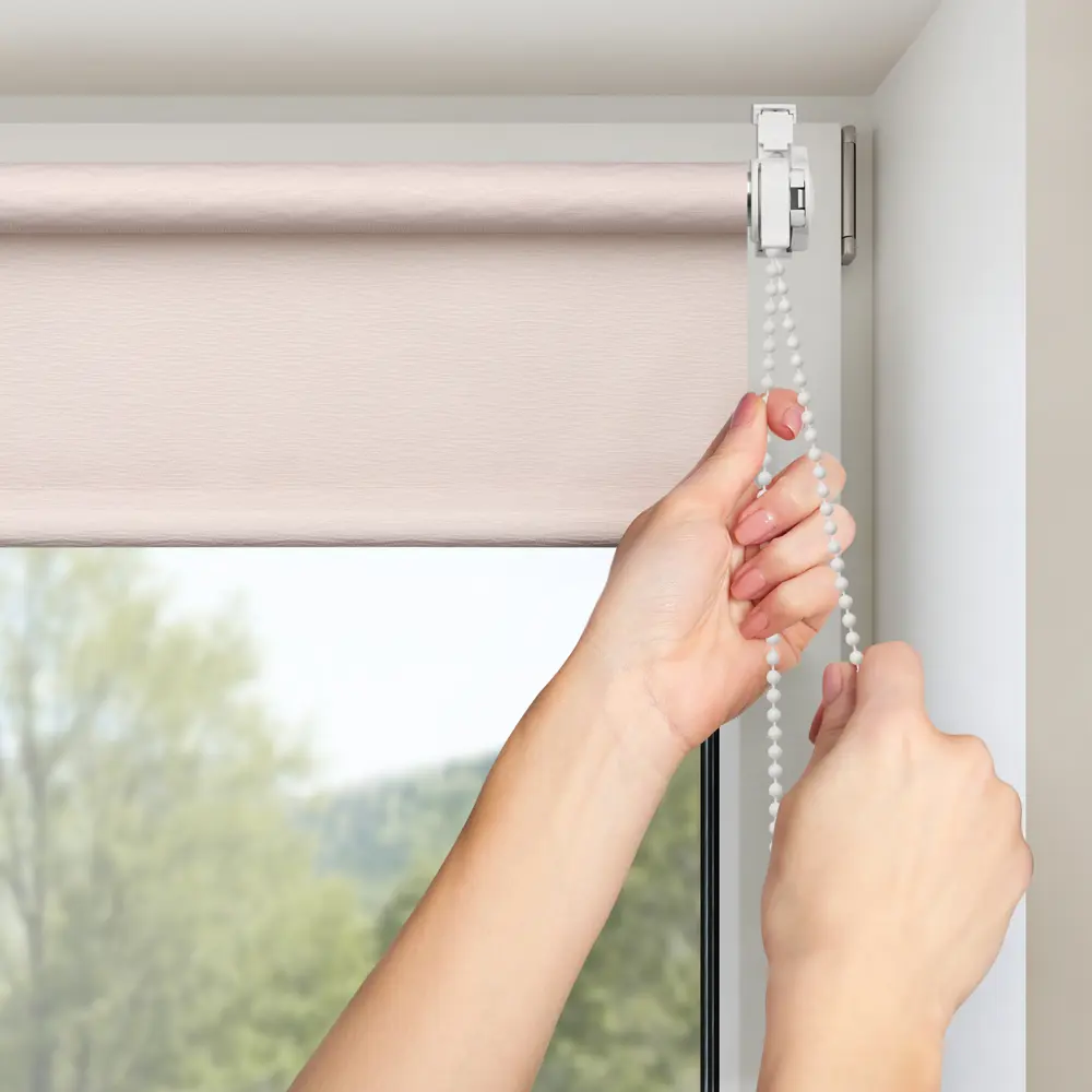 Штора рулонная Dover 55x160 см кремовая PRAKTO STLM-2042273 - Вид №8