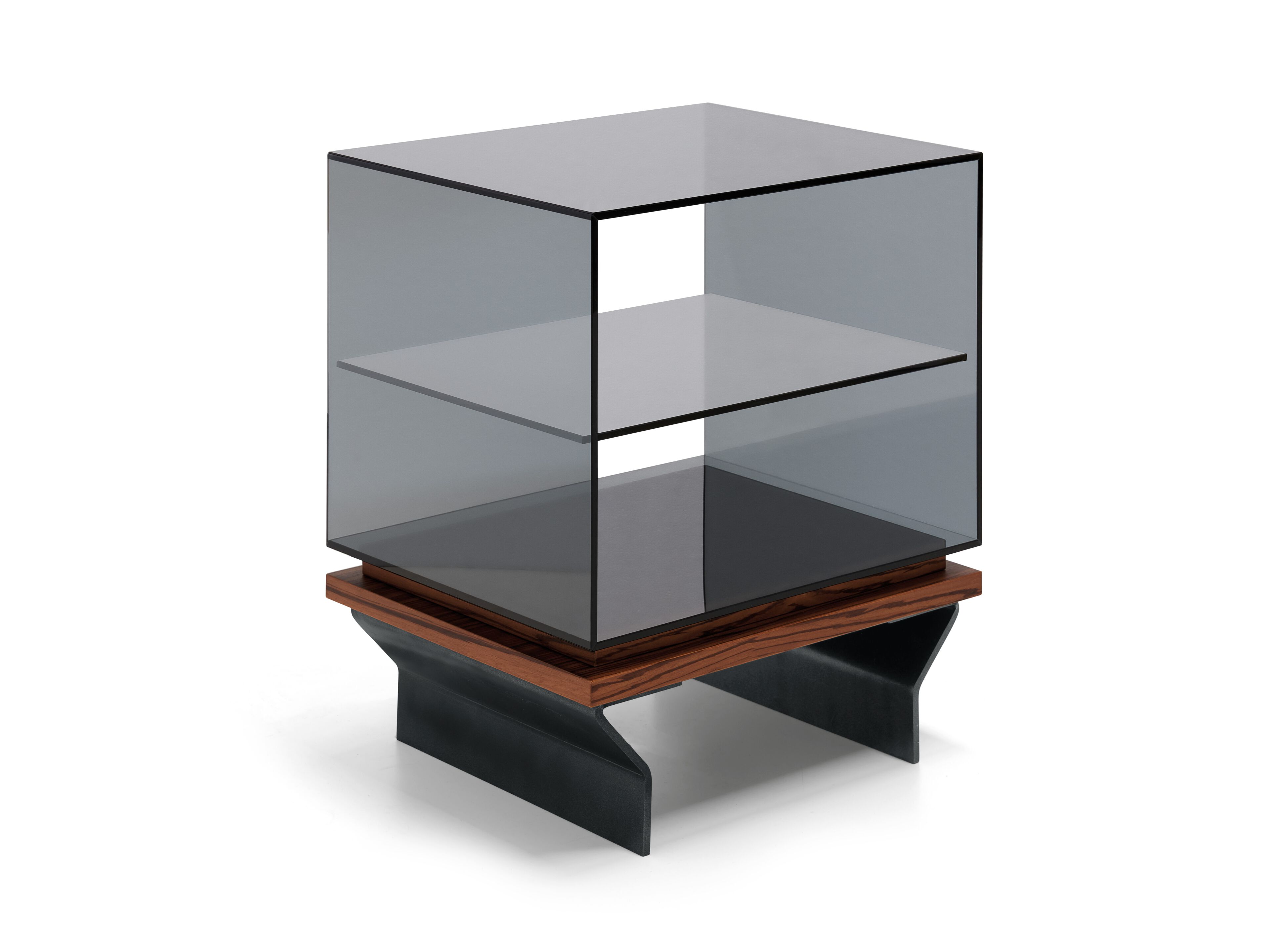 Тумбочка из дерева и стекла Arketipo SOHO ARCH-00005534 - Вид №1