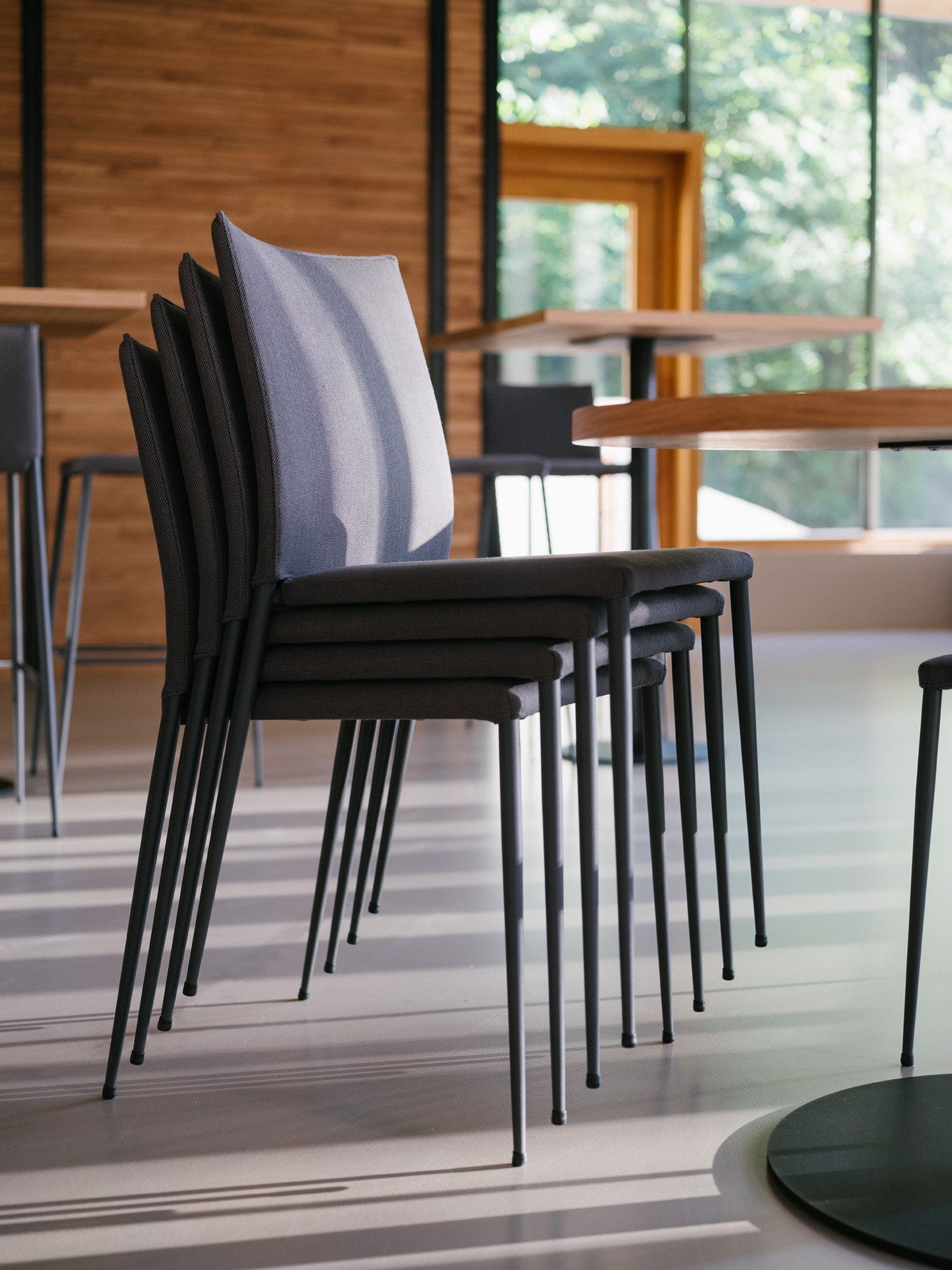 Мягкий стул из ткани ONDARRETA Мокко ARCH-00139653 - Вид №8