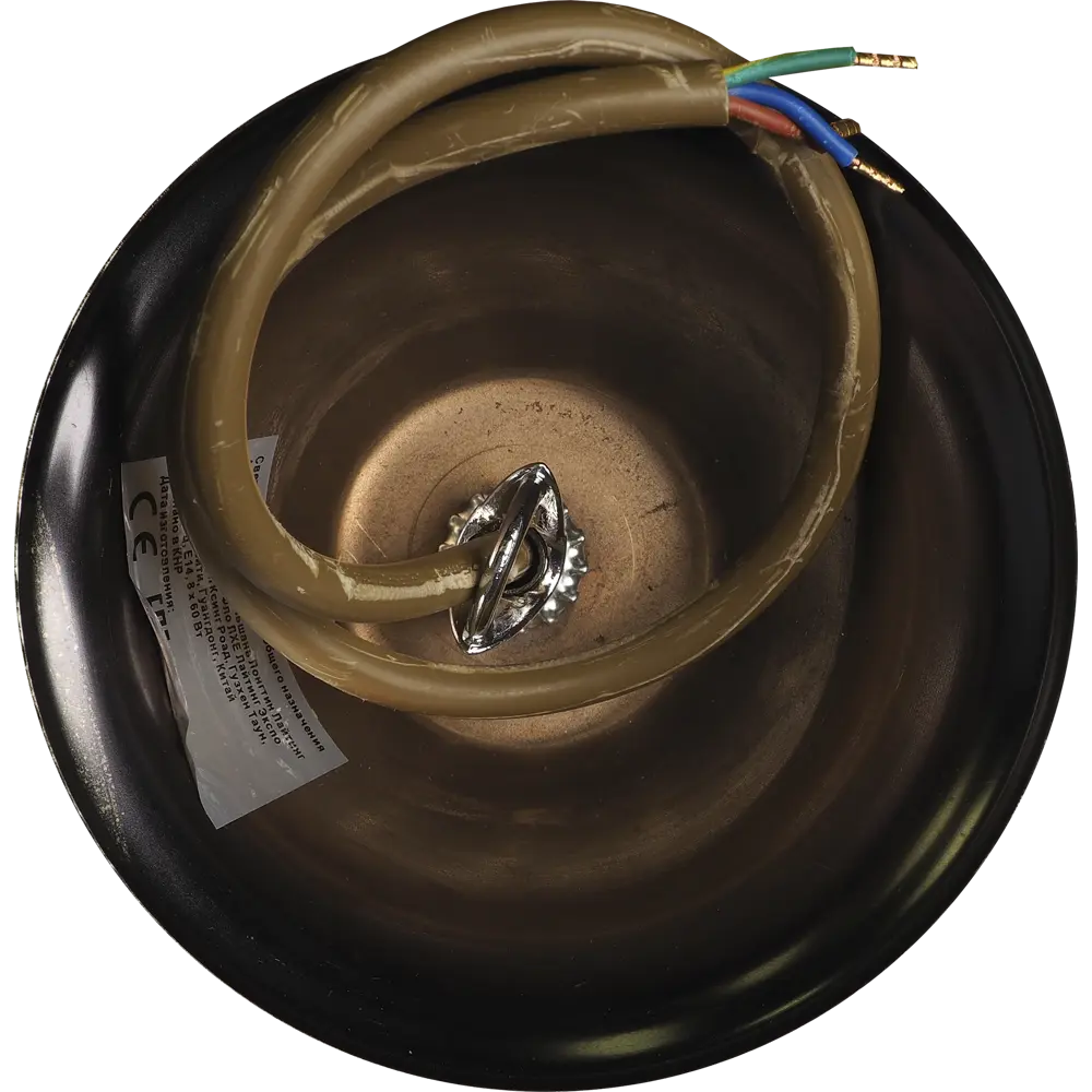 Люстра хрустальная подвесная Виктория 8xE14x60 Вт, металл/стекло, цвет бронза WINK STLM-2096439 - Вид №8