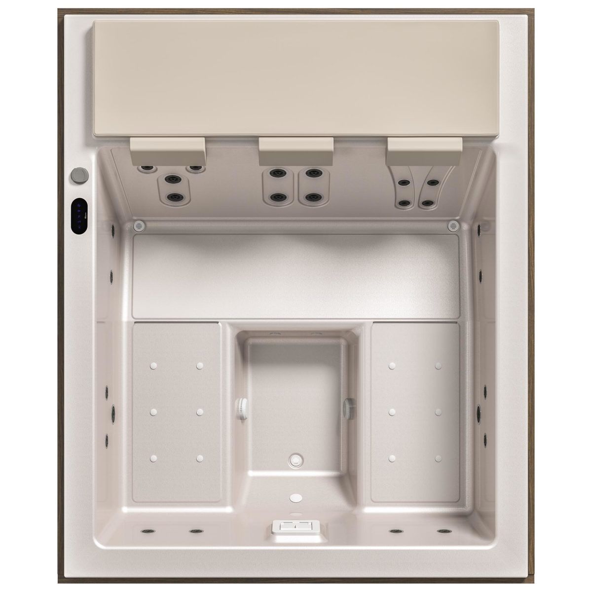 Прямоугольный мини-бассейн с гидромассажем на 6 мест Albatros Soreha ARCH-00088996 - Вид №4