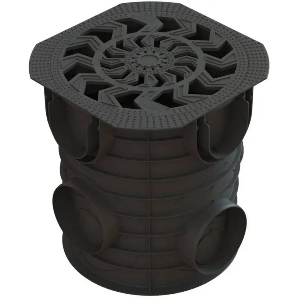 Дождесборник Standartpark Spark круглый с решеткой D283 мм STLM-2043144