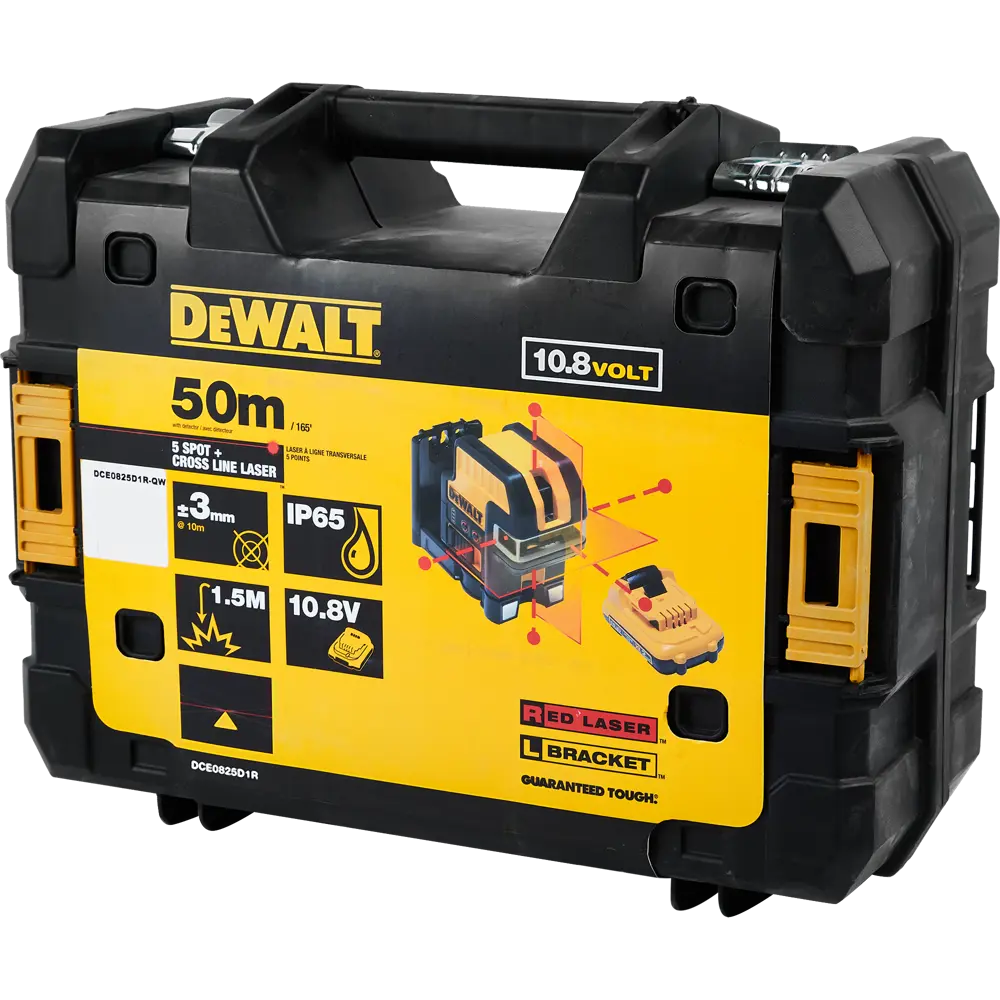 Уровень лазерный Dewalt DCE0825R, 20 м STLM-2067825 - Вид №6