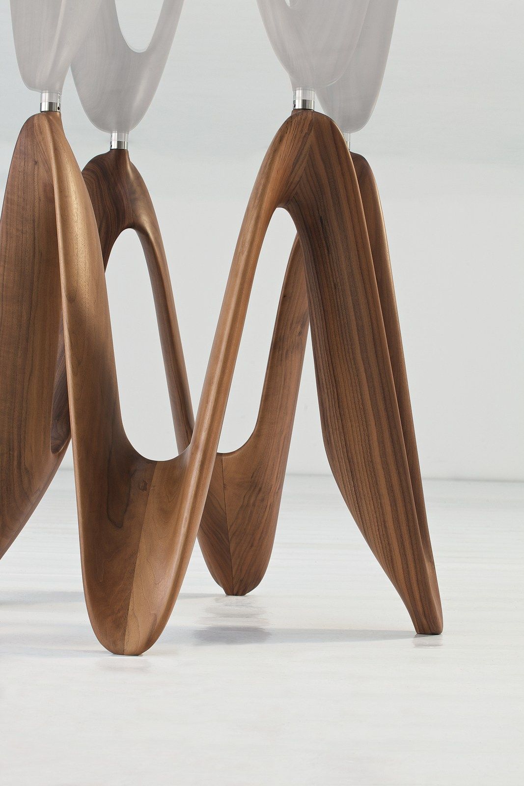 Стеклянный овальный стол Sovet Italia Лямбда ARCH-00002380 - Вид №1