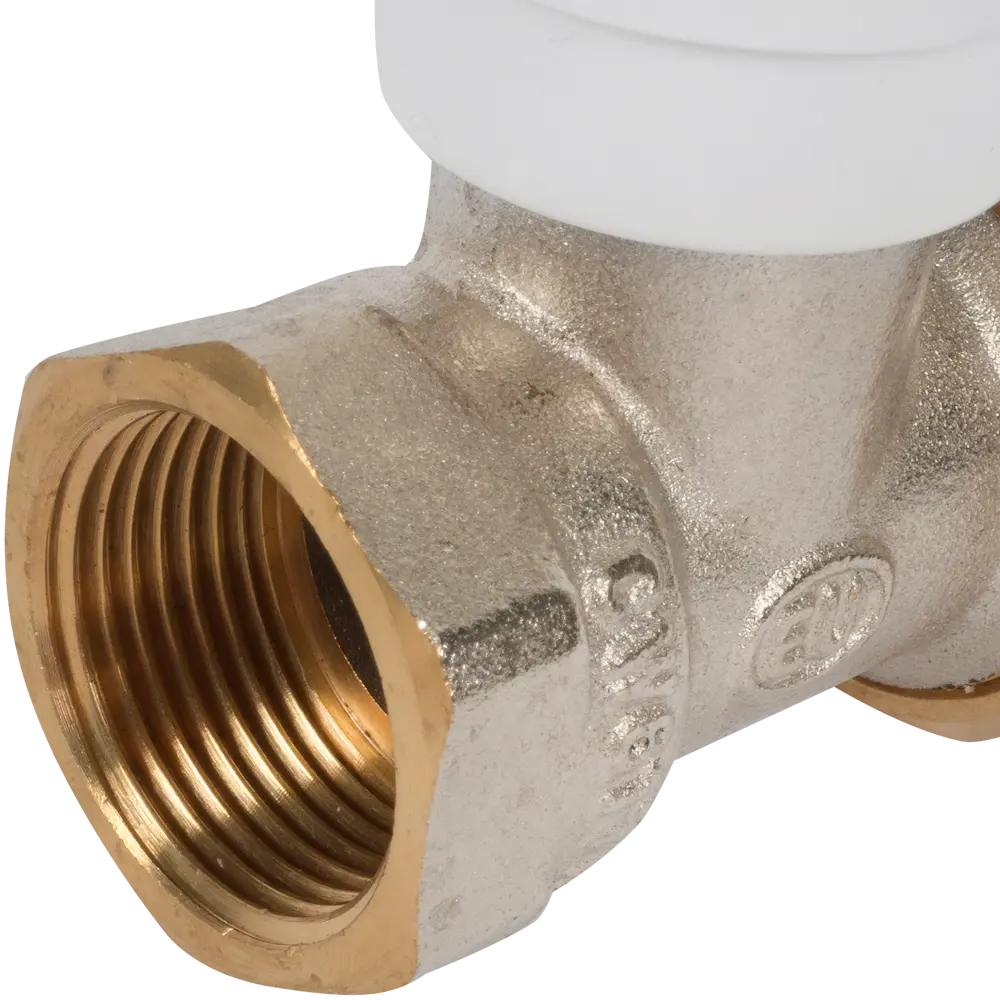 Вентиль регулирующий для радиатора прямой Euros 3/4" латунь STLM-2032017 - Вид №4