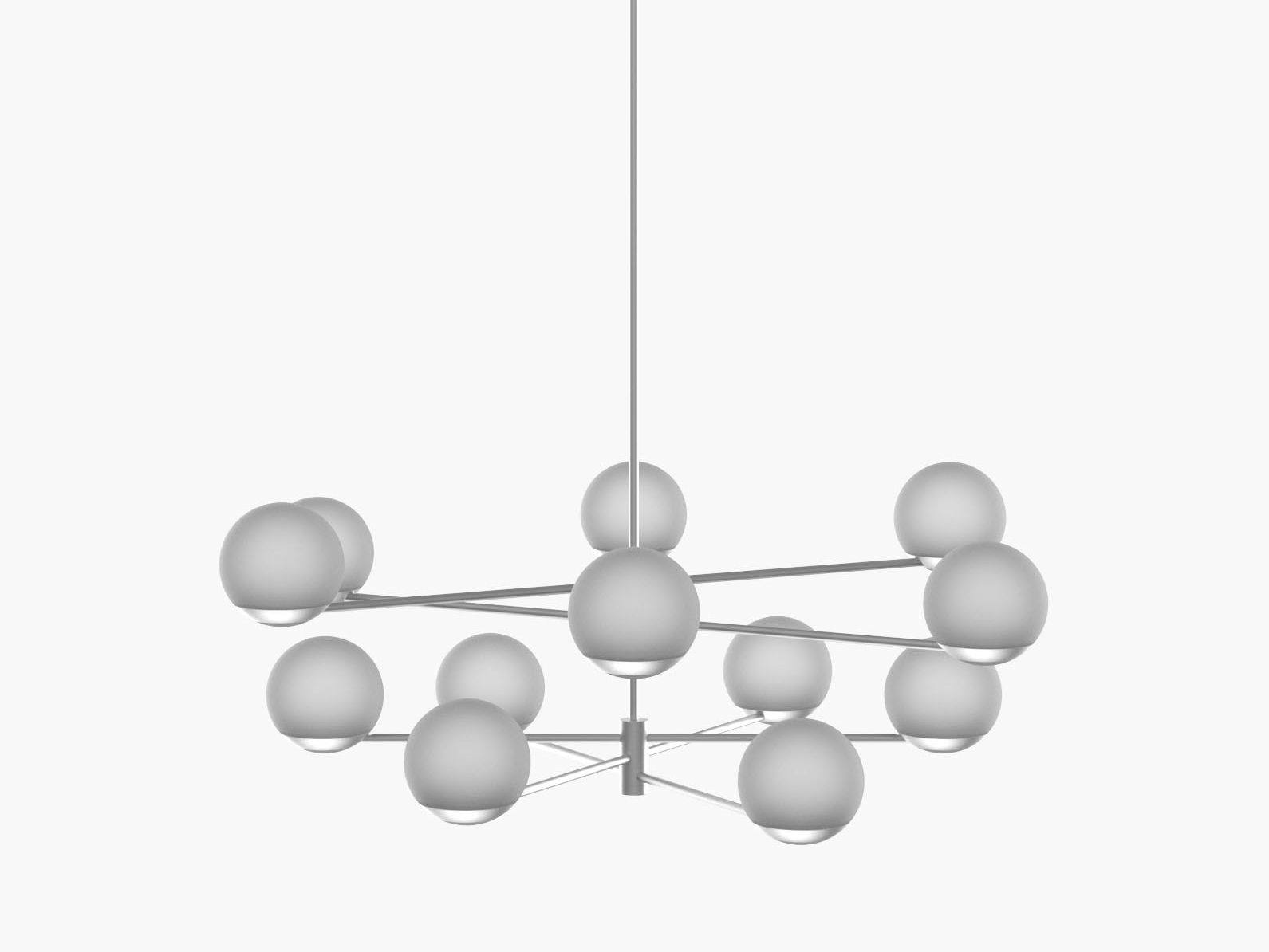 Светодиодный потолочный светильник ручной работы Cameron Design House Мяч и обруч ARCH-00063114 - Вид №14