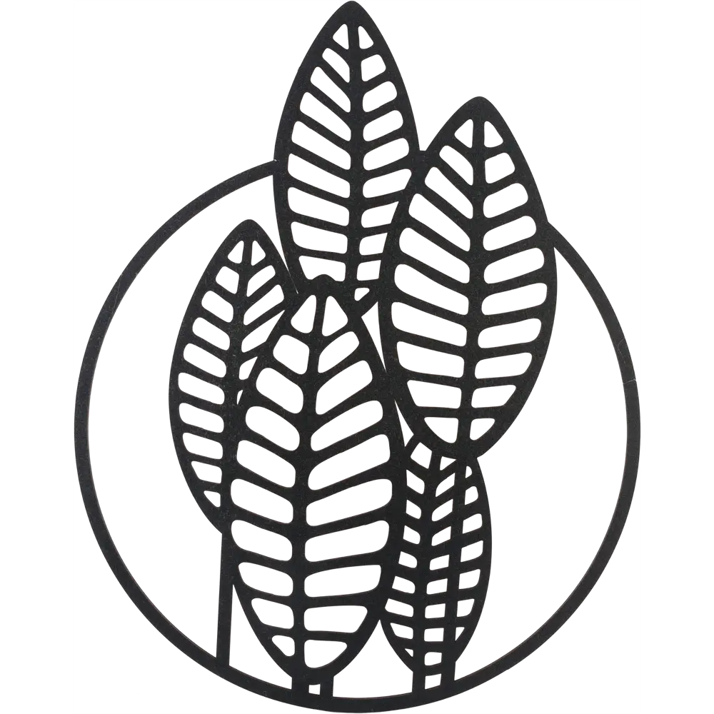 Декопанно "Листья" ø64 см Santreyd STLM-2094588