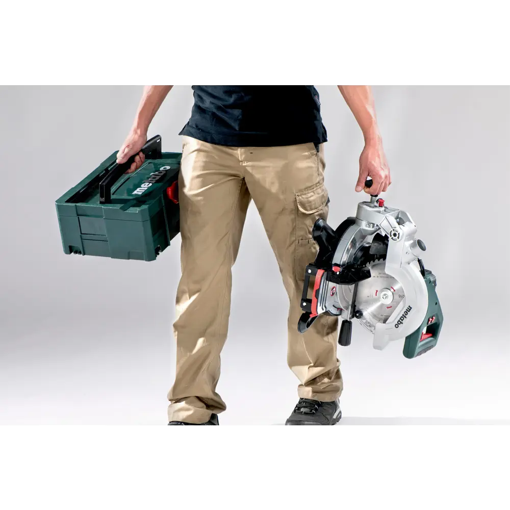 Пила торцовочная Metabo KS 216 M, 619216000, 1100 Вт, 216 мм STLM-2074367 - Вид №8