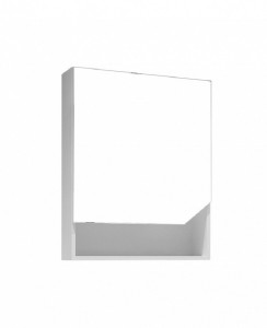 90795147 Шкаф зеркальный подвесной 206003 60х70см цвет белый STLM-0385776 GROSSMAN