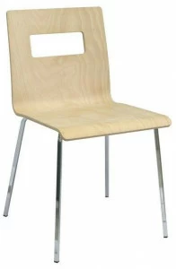 Vela Arredamenti Штабелируемый деревянный стул для ресторана Miss