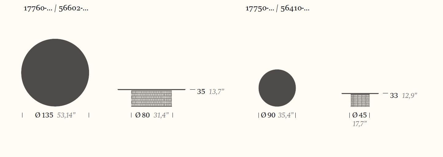 Алюминиевый садовый столик Kettal сетка ARCH-00052943 - Вид №7