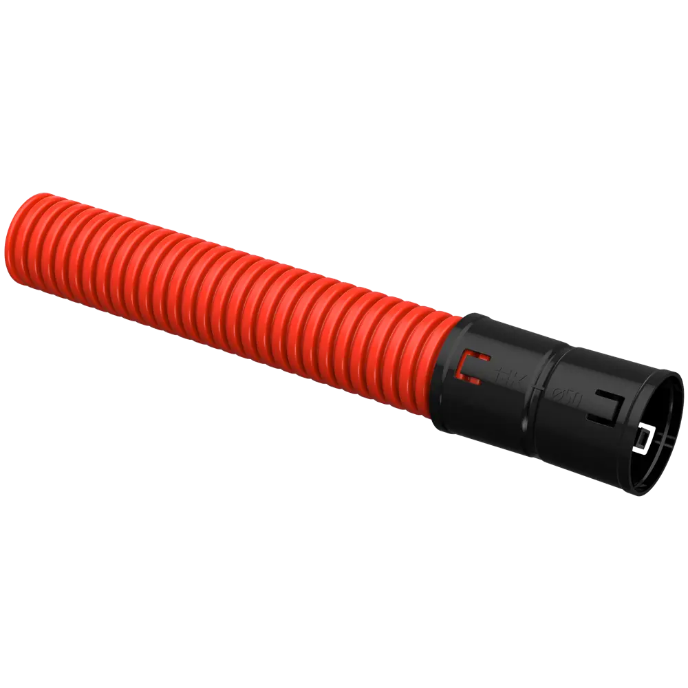 Труба гофрированная двустенная IEK ПНД, D50 мм 50 м STLM-2060671