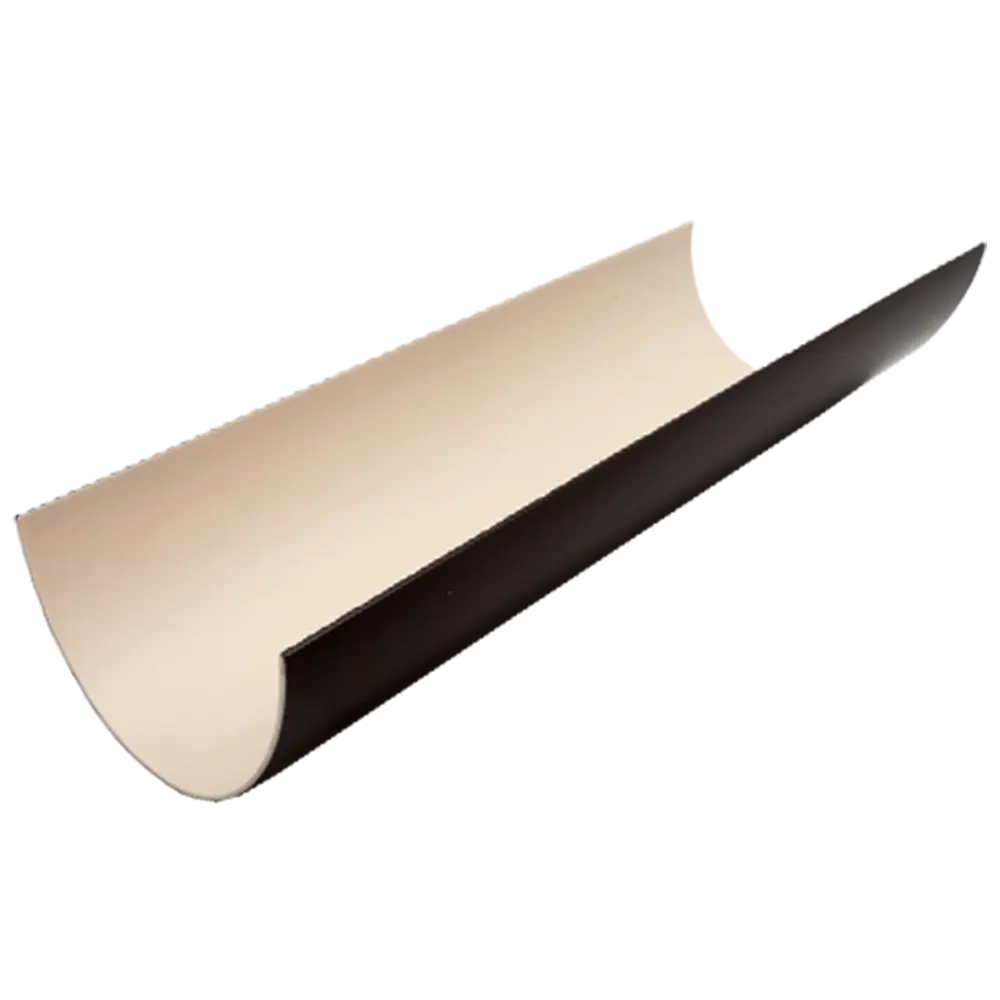 Желоб водосточный Ø120 3м коричневый FINEBER STLM-2195423