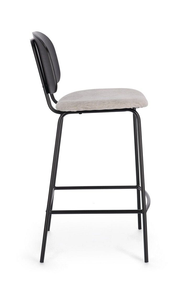 Высокий стул из ткани и дерева со спинкой BIZZOTTO SIENNA ARCH-00065029 - Вид №11