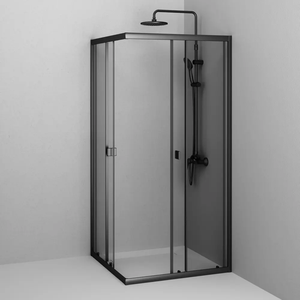 AM.PM Flash W9HG - Душевой уголок квадратный с раздвижными дверями 89369262 STLM-1565934 - Вид №7