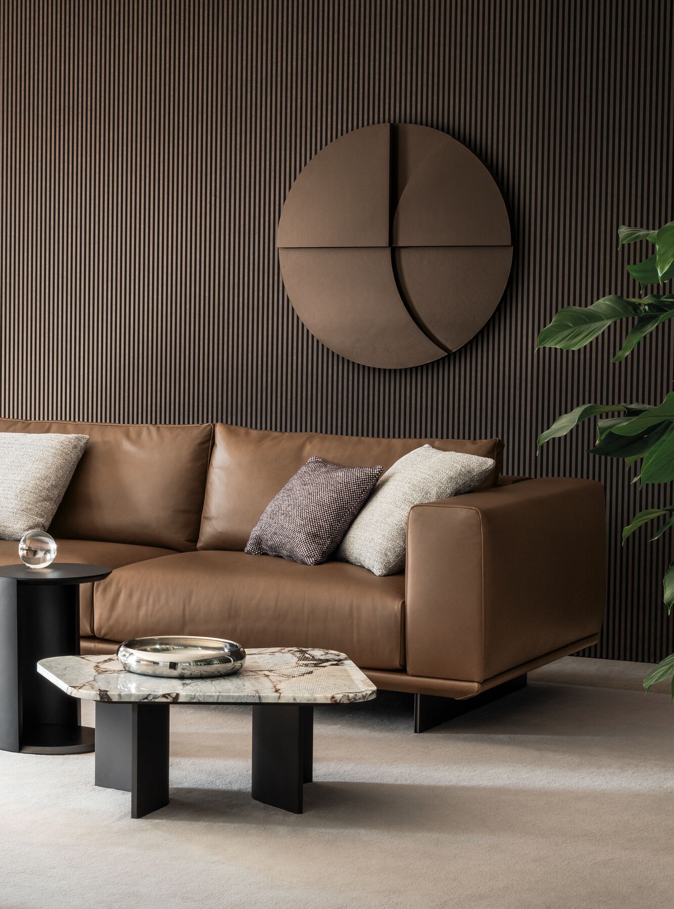 Декоративная кожаная панель i 4 Mariani Abstract Leather ARCH-00071599 - Вид №1