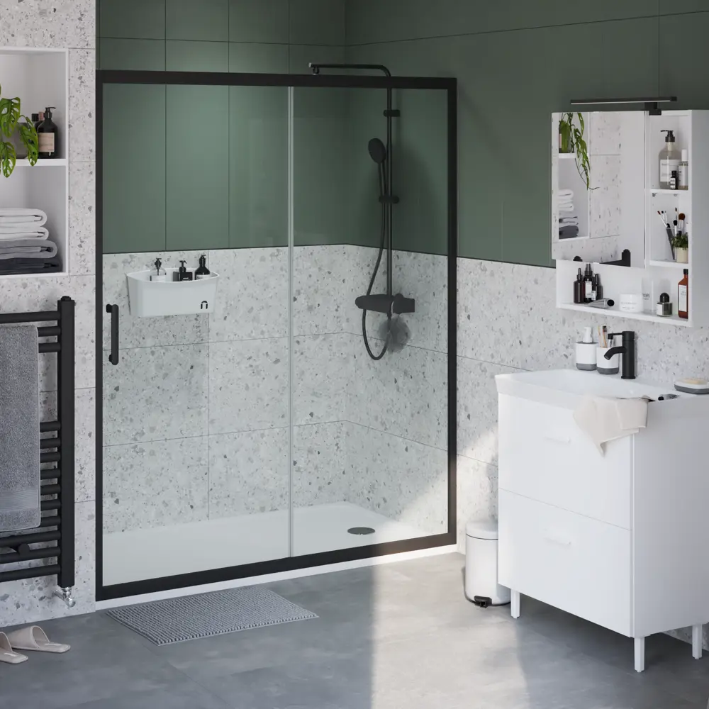 Комплект стекол для душевой двери Sensea Easy 150x190 см STLM-2157865 - Вид №30