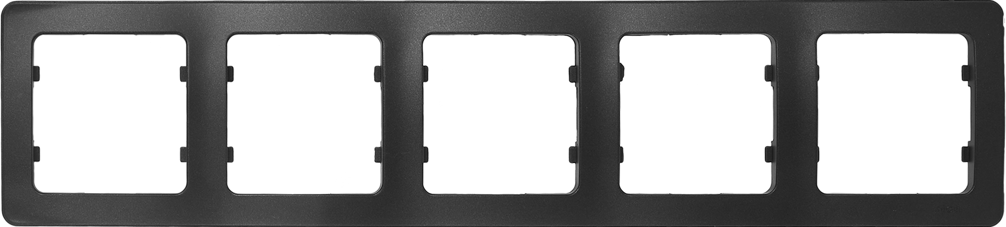 82494650 Рамка Master 5 M 36.2x8.1 см пластик цвет черный STLM-0028624 HEGEL