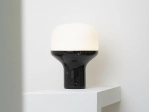 Martinelli Luce Настольная лампа из мрамора со стеклянным диффузором  828/mr