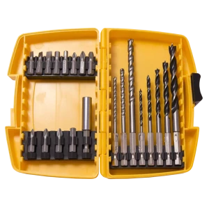 Набор сверл и бит по дереву и бетону Ultima 113600, 24 предм.