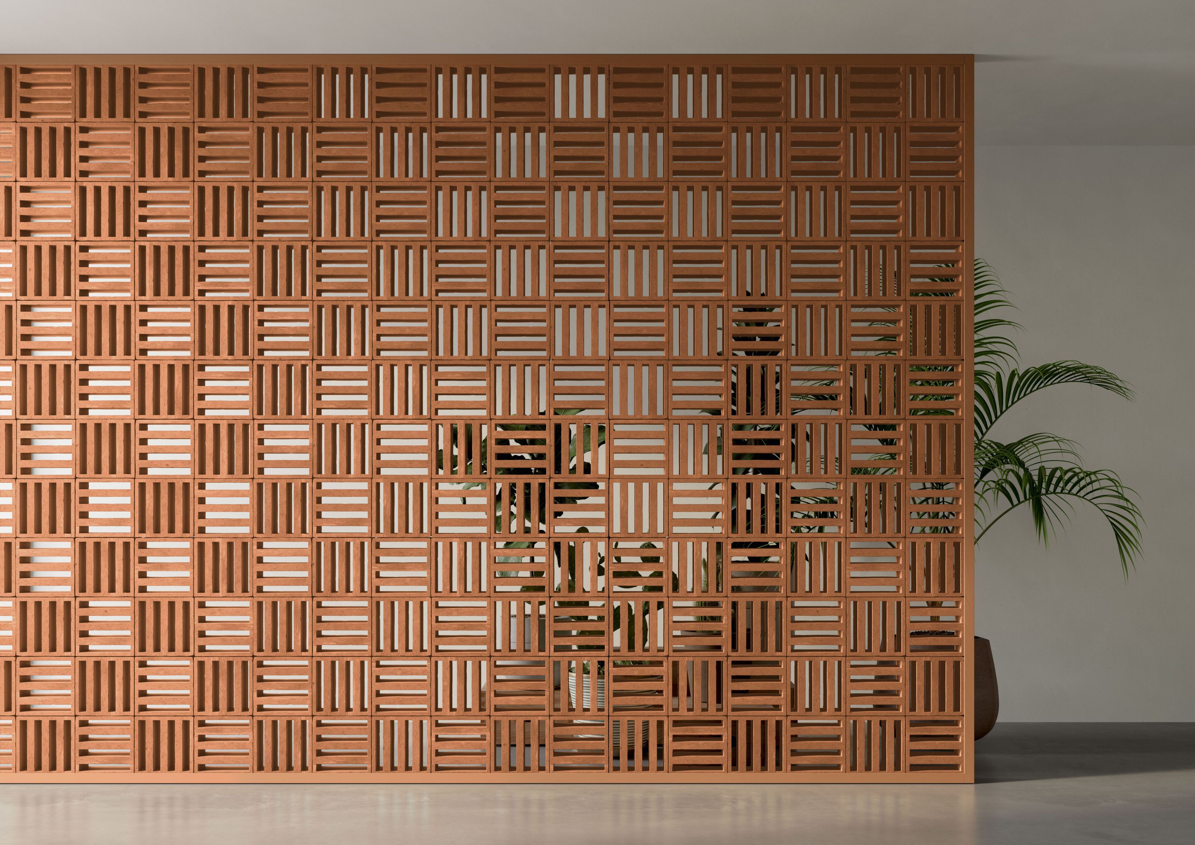 Трехмерный терракотовый элемент для перегородок Mutina Tally ARCH-00110398 - Вид №2