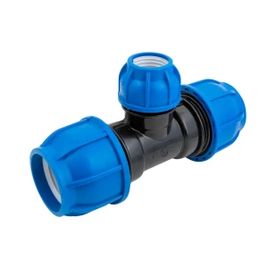 Тройник переходной ПНД Политэк 63x40x63 мм