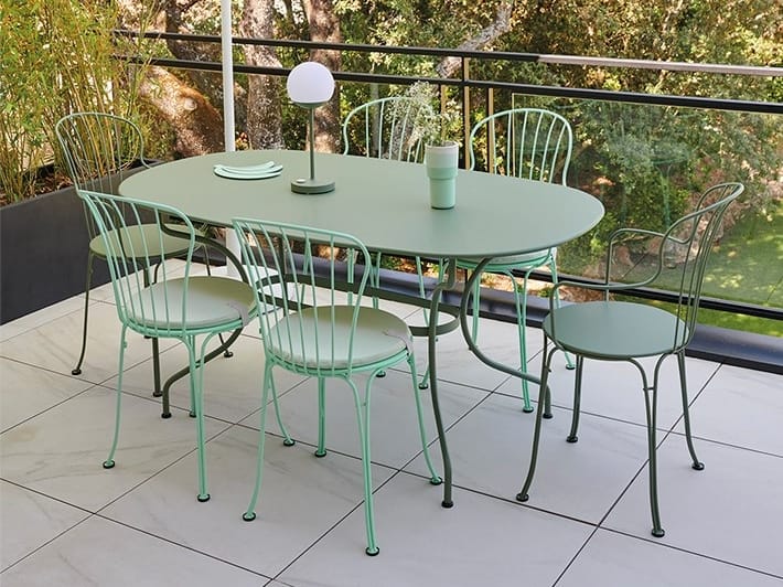 Стальной штабелируемый садовый стул Fermob Opéra+ ARCH-00151377 - Вид №2