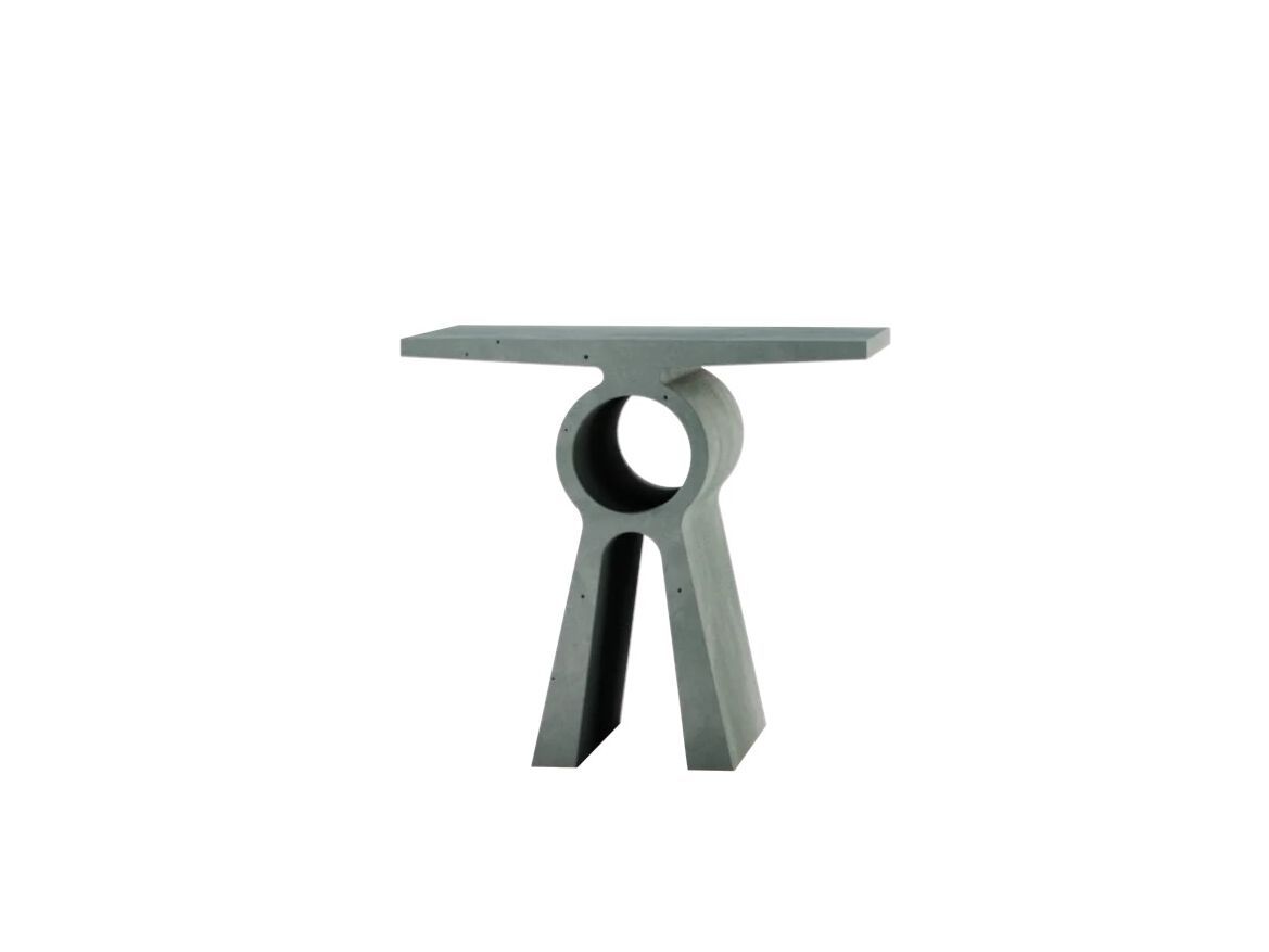 Прямоугольный бетонный журнальный столик Forma&Cemento Abecedario ARCH-00125063 - Вид №1