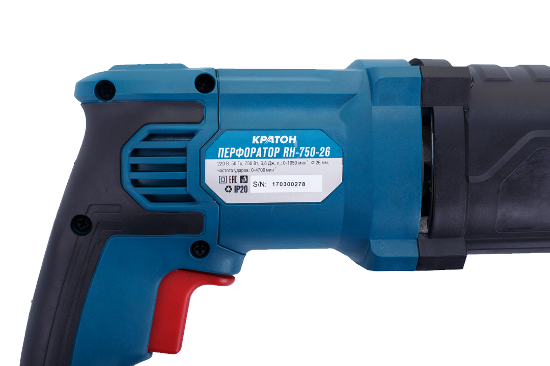 Перфоратор Кратон RH-750-26 9154054 STDN-0054691 - Вид №5