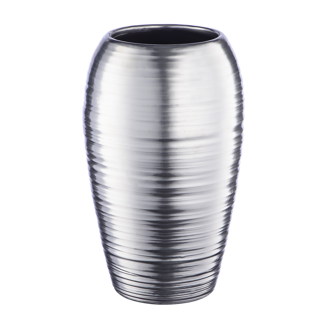 91080497 Декоративная ваза Модерн 15x15x25 см металлический Cha2-L STLM-0473650 ВЕЩИЦЫ
