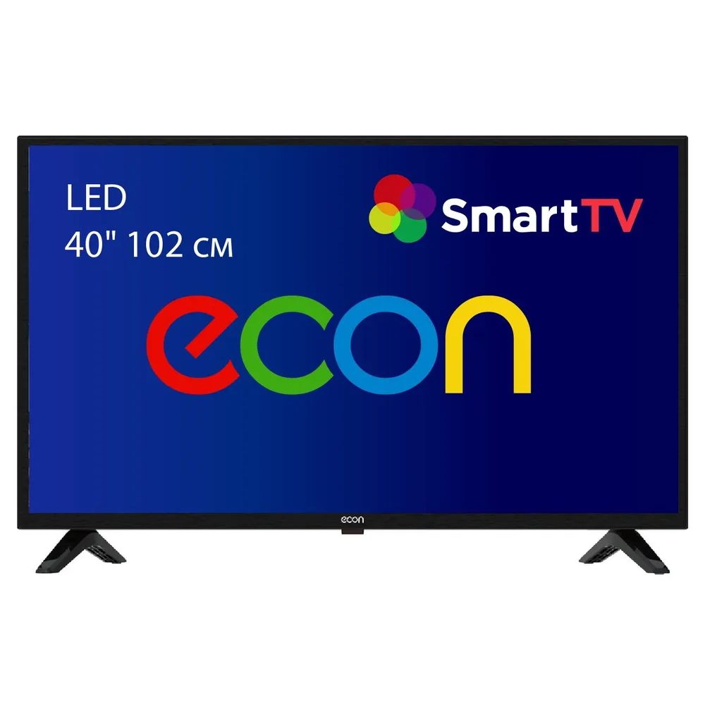 91023925 Телевизор EX-40FS008B LED Smart TV 40" 102 см цвет чёрный карбон STLM-0445617 ECON