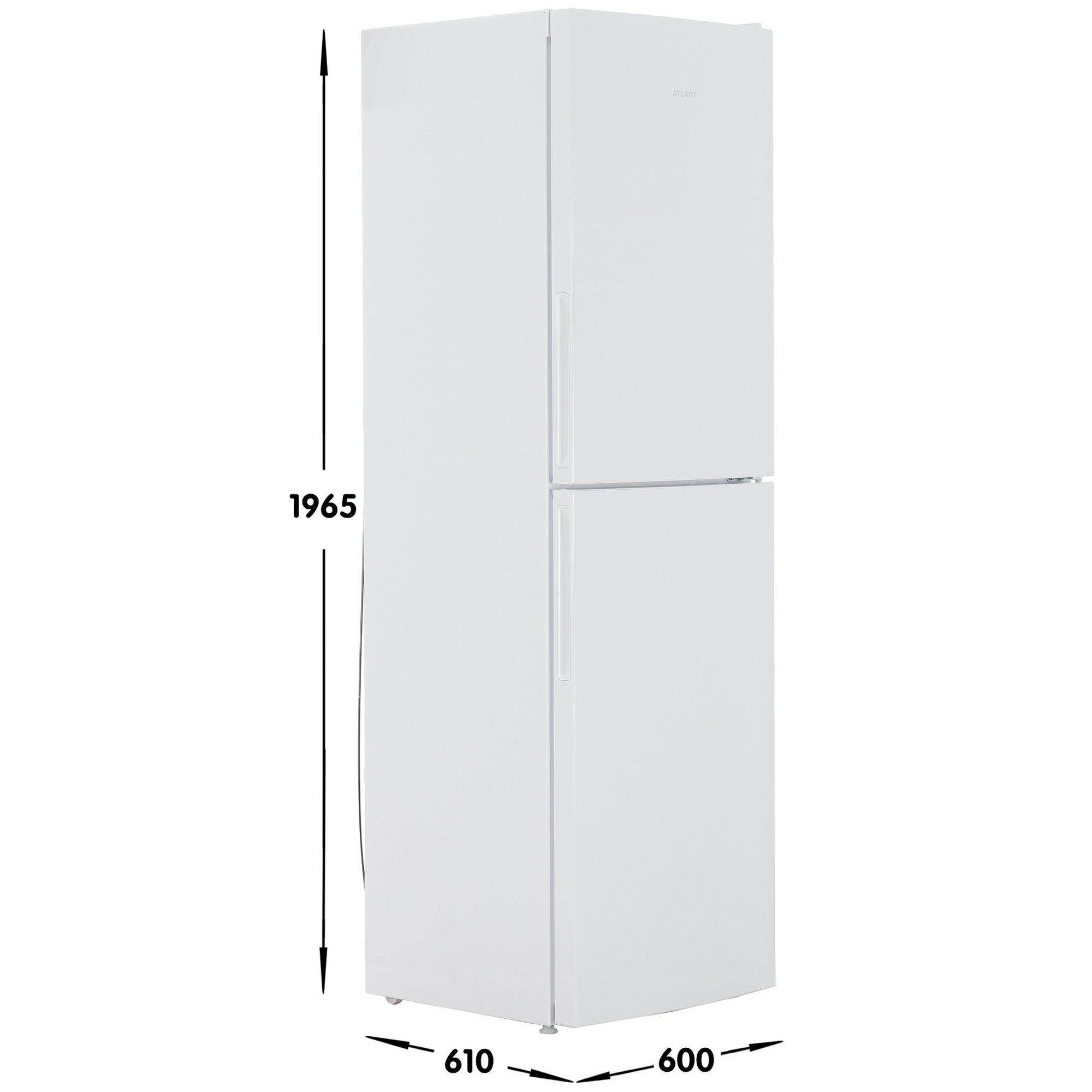 9031713 Холодильник с морозильником   ATLANT ХМ-4623-101 белый STDN-0114835 - Вид №6