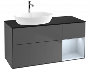 Villeroy&Boch Тумба под раковину Прямоугольная версия FA52HAGK Finion Anthracite Matt Lacquer