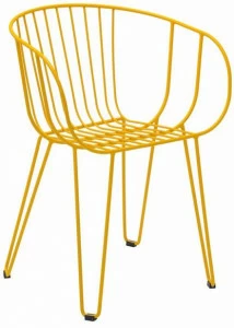 iSimar Штабелируемый садовый стул из оцинкованной стали Olivo 9133