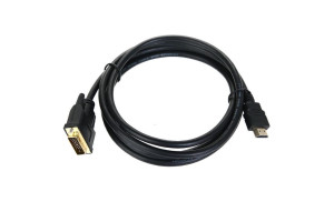16170931 Кабель HDMI to DVI-D /19M -25M/ 2м, LCG135E-2M TV-COM