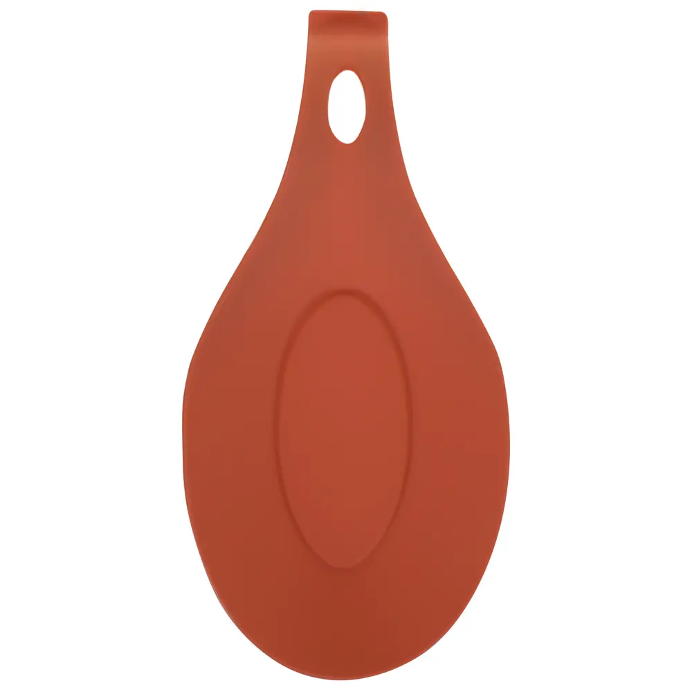 Подставка под ложку силиконовая 23x13 см цвет коралл Santreyd STLM-2088699 - Вид №1