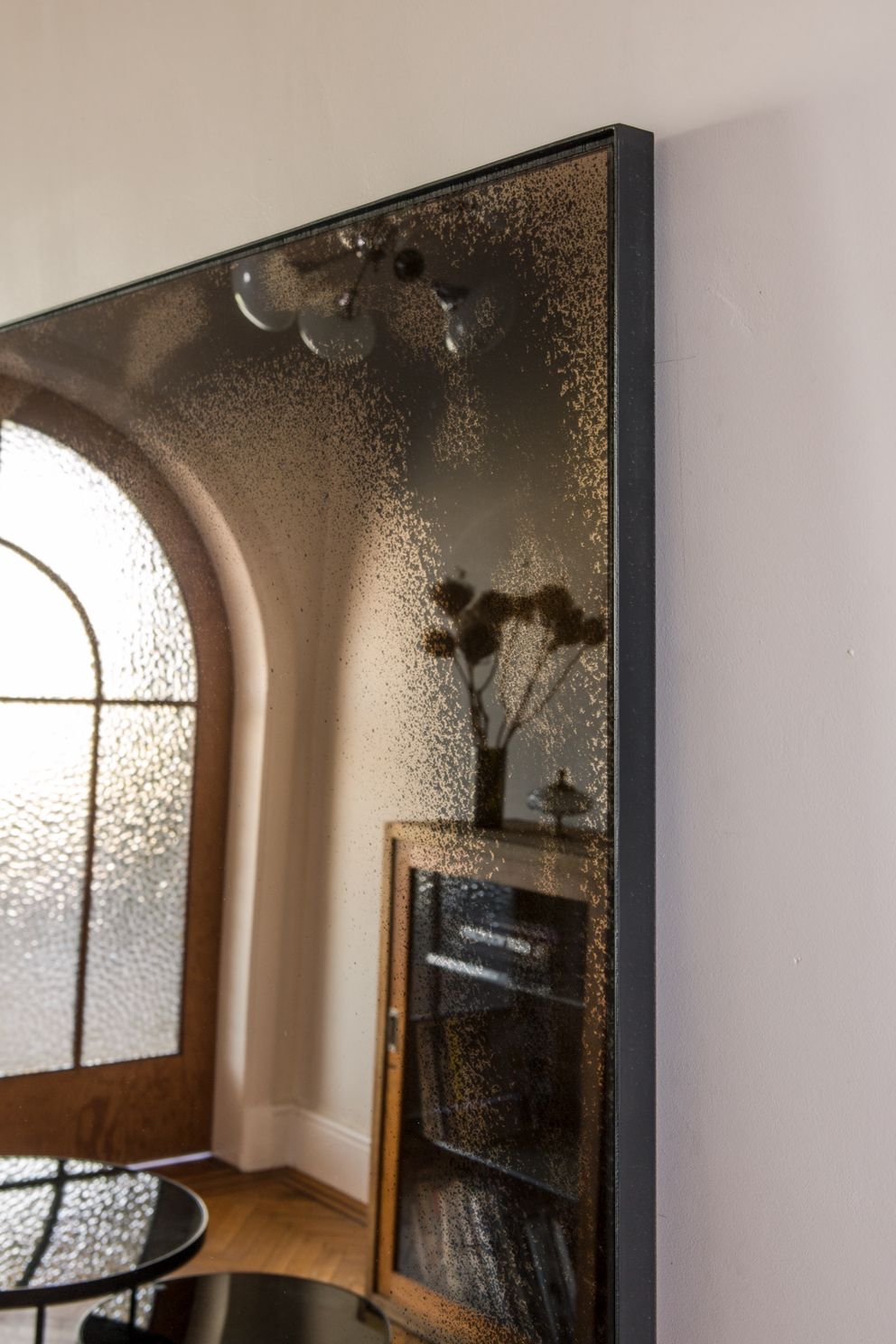 Прямоугольное зеркало с рамой стены Ethnicraft Состаренные зеркала ARCH-00020581 - Вид №2