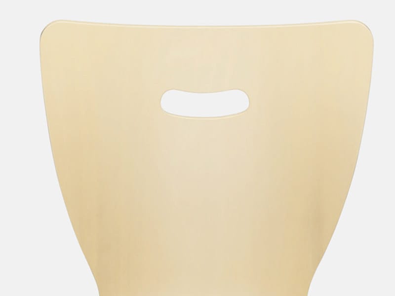 Деревянный шпон консольный штабелируемый стул Brunner ARCH-00079271 - Вид №8