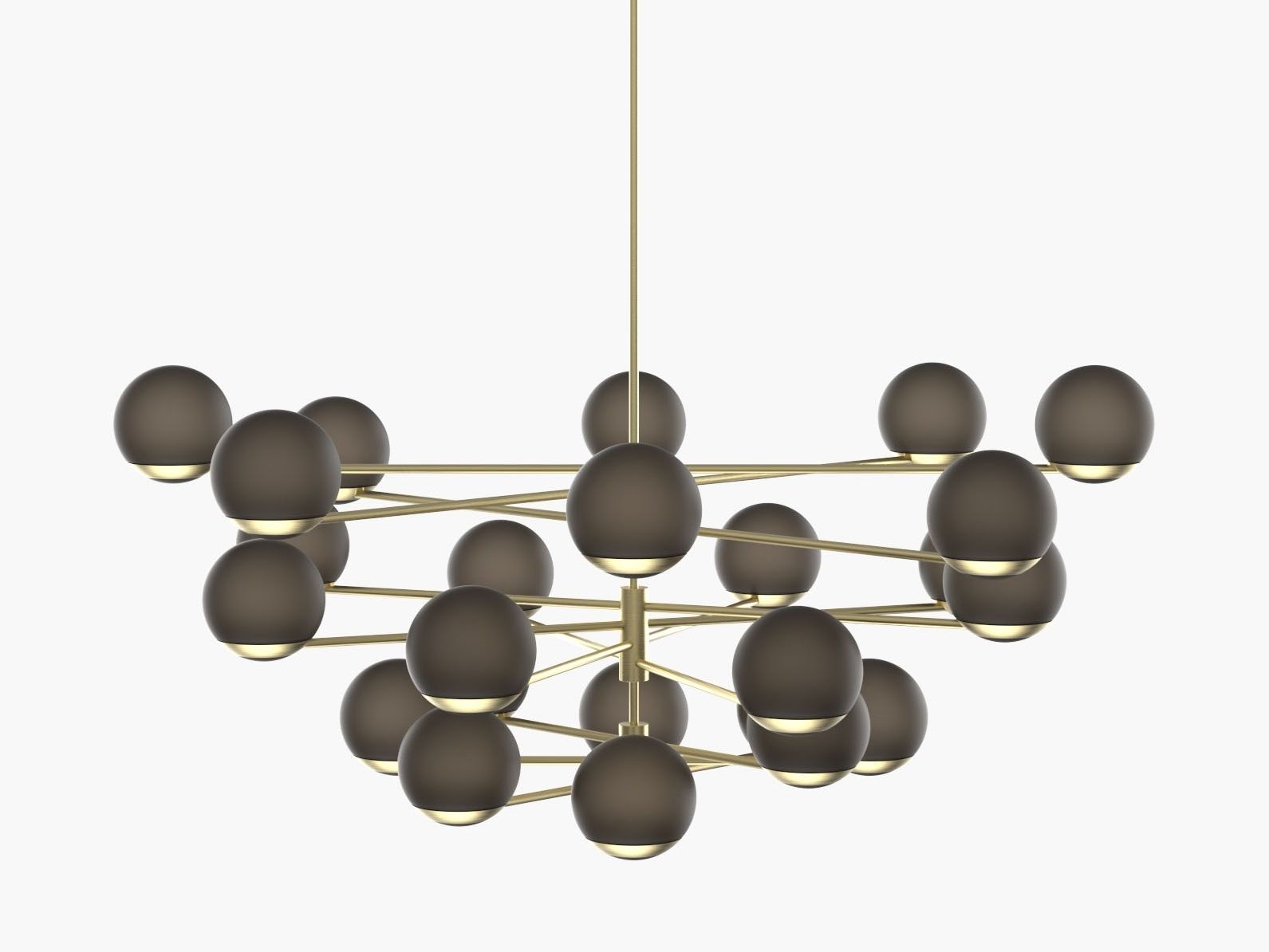 Выдувное стекло светодиодный подвесной светильник Cameron Design House Мяч и обруч ARCH-00043199 - Вид №3