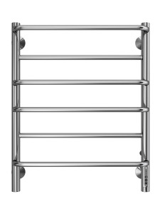 90376858 Полотенцесушитель электрический Евромикс 500x650 мм 100 Вт с терморегулятором лесенка цвет хром STLM-0205651 TERMINUS