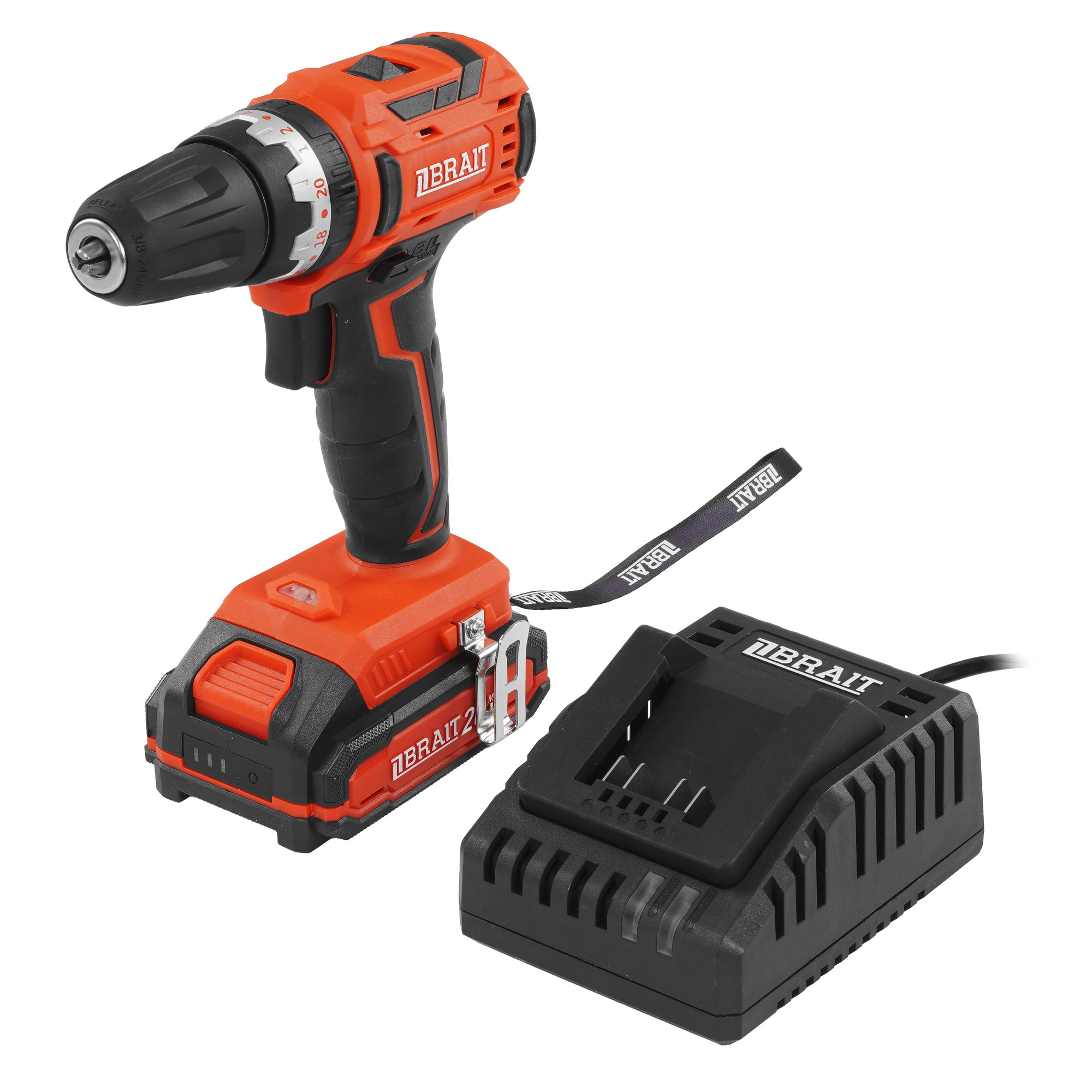 Дрель-шуруповерт BRAIT BCD20SUBL 9230655 STDN-0018180