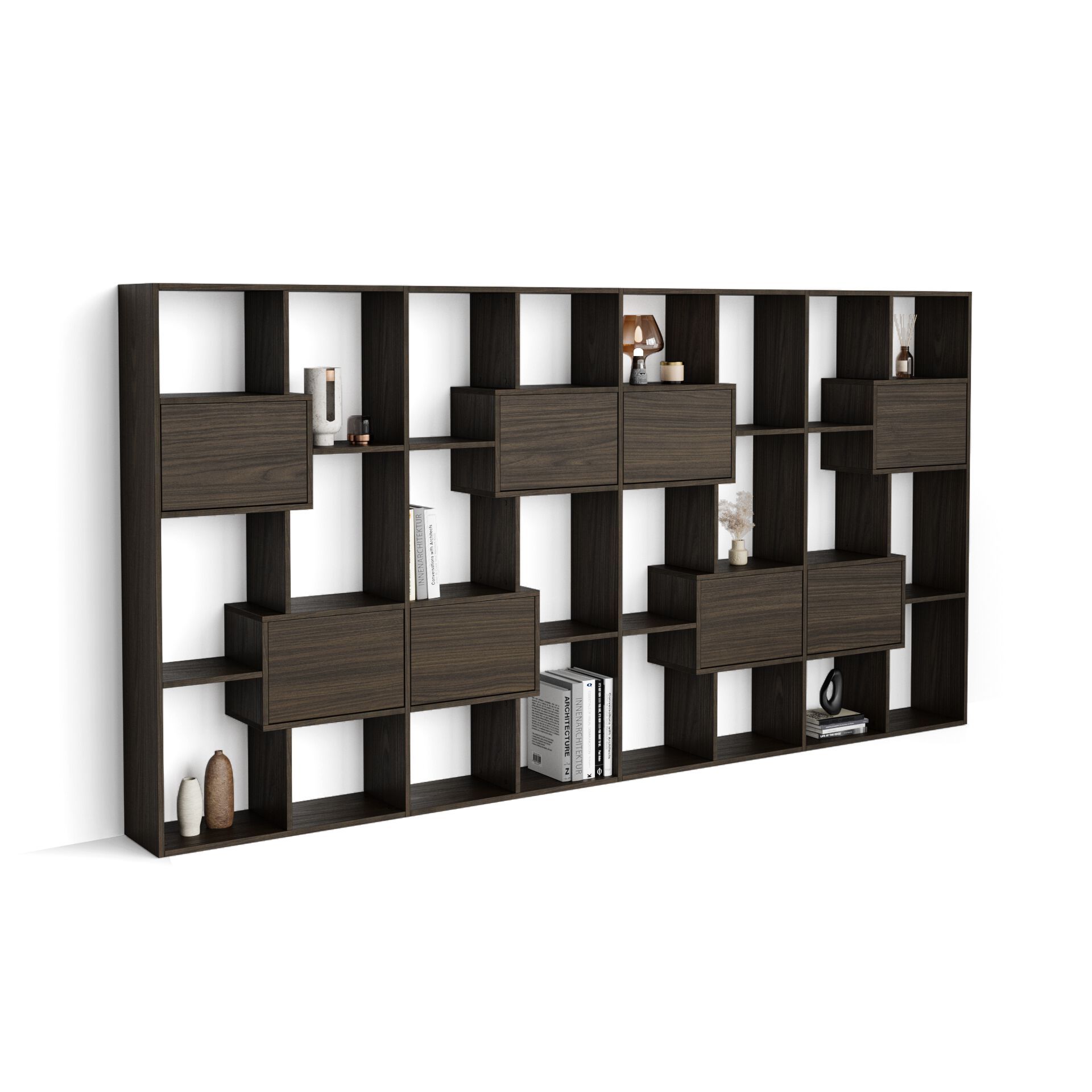 Отдельно стоящий книжный шкаф в облагороженном Mobili Fiver IACOPO ARCH-00039362 - Вид №23